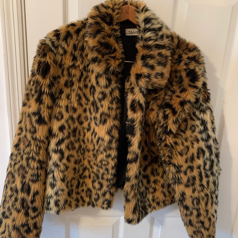 Cheetah print jacket